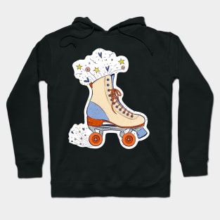 Retro Rollerskate Hoodie